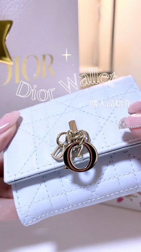 Dior財布購入品紹介｜お財布テンションUP