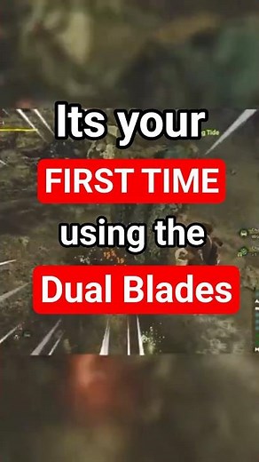 FIRST TIME ever using the DUAL BLADES #mhwilds