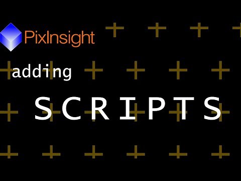 PixInsight: Adding Feature Scripts