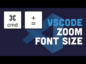 VSCode - Keyboard shortcuts to increase font size instead of zooming window