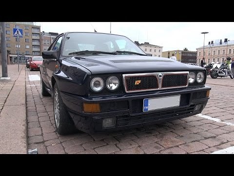 Lancia Delta HF Integrale Evo2 - startup, sound, overview