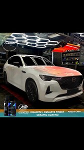 Dquartz Finest with interior coating (CQ leather / CQ Fabric ) combo for this Mazda CX60 In the pursuit of perfection, we have developed a truly innovative formula based on a siloxane nano-diamond fusion and a proprietary silicon resin, which make DQUARTZ the FIRST EVER coating to offer mechanical resistance to swirls and scratches! DQUARTZ utilises Functionalized Detonation Nano Diamond Powder to increase surface pencil hardness by up to 5 points! Diamonds are an integral part of the DQUARTZ na