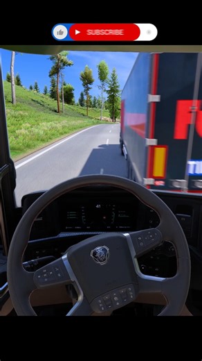 Realistic ETS2 Driving #Shorts #YTShorts #EuroTruckSimulator2 #ETS2 #ETS2Shorts #GamingShorts #games