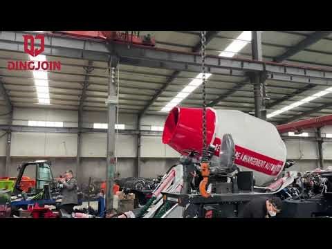 Self loading manufacturing factory - ready to send produced self load mixer to customers