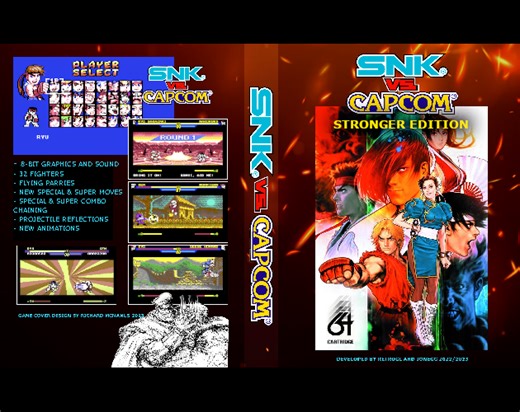 SNK vs CAPCOM for C64/C128 - Stronger Edition by RetroGL