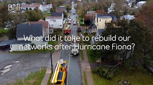 2022 will be remembered for weather events that affected Canadians from coast to coast. When storms hit, Bell teams come together, working around the clock to prepare for storm damage and to get services back-up as quickly as possible for customers and businesses. In this video, see the damage our teams encountered from Hurricane Fiona and meet some of the team members that responded with pride to get communities back up and running. #TeamBell #BellforBetter | Bell Aliant