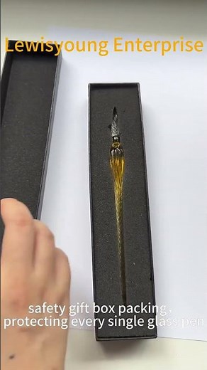 Tutorial for how to use a glass dip pen#glasspen #dippencalligraphy