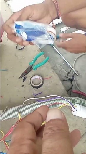 semi automatic washing machine capacitor problem and capacitor replace