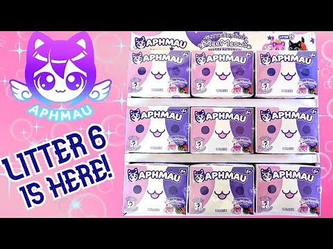 Litter 6 Glitter Edition - Aphmau MeeMeows Mystery Plush | Adult Collector Review & Toy Unboxing