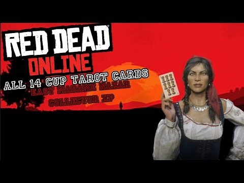 ALL 14 Cup Tarot Card Locations | Red Dead Online