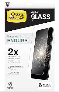 OtterBox ALPHA GLASS Screen Protector for Galaxy S21 FE 5G (Only) - CLEAR (GEN 2)