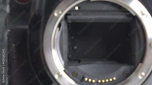 35mm old camera, shutter speed. Load an SLR 35mm Film Shutter Speed,Mirror Light Seal