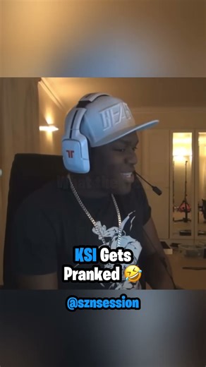KSI Flew Off The Chair 🤣 #fyp #viral #uk #ksi #funny #sidemen