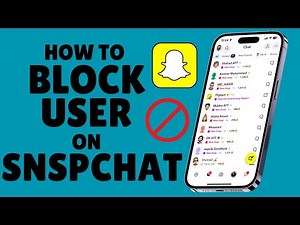 How To Block User On Snapchat (2026) | Block Someone On Snapchat