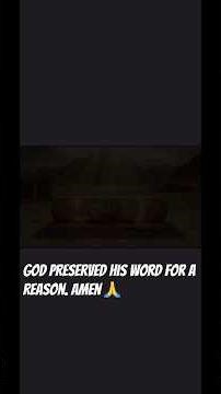 How the Bible Was Written and Preserved