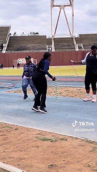If there’s any advice you should take from me is “make skipping rope your best friend”🤞🏽 >>On this day I went to coach the COGTA department for their wellness Wednesdays. Take my number on my bio and let’s work on your body goal🏋🏽‍♀️🔥 #gymtok #gym #fitness #fitnessmotivation #personaltrainer #bodygoal #skippingrope #mafikeng #mafikengtiktok #mahikeng #mahikengtiktoker #foodtiktok #weightlosstransformation #fyp