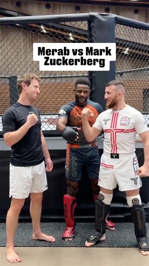 Merab vs Mark Zuckerberg sparring highlights😅