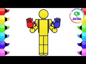 How to DRAW The PLAYER from POPPY PLAYTIME step by step