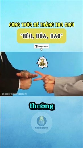 Giải mã trò chơi Kéo, búa, bao huyền thoại một thời - MINHTRITHUC #kienthuc #giaitri #shorts
