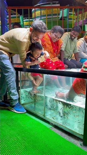NR Fish Spa🥰 Besant Nagar beach +919952085544 #youtubeshorts #spa #cute #fish #yt #youtube #chennai