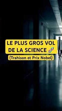 Le plus gros vol de la science 🧬 Rosalind Franklin