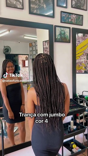 Dicas de Tranças Jumbo em Cabelos Castanho