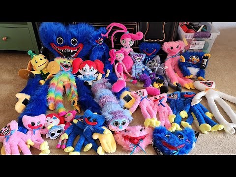 Our Official Poppy Playtime Plush Collection!