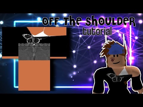 Off The Shoulder Jacket Tutorial: ROBLOX DESIGN
