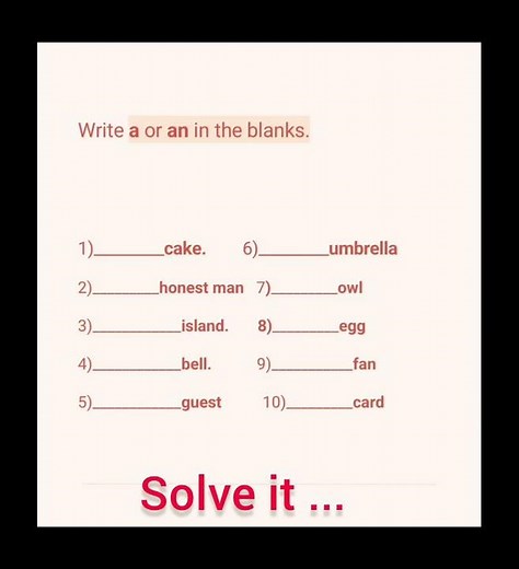 Articles📝 Practice set ✅||English language||Worksheet🤞 #study #students #learninghub