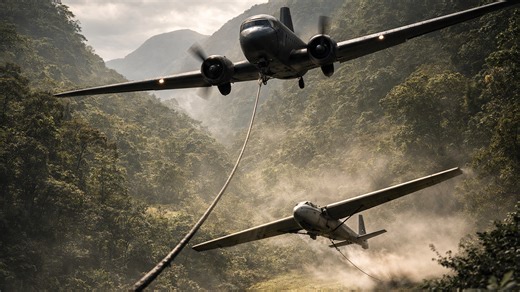 How a plane pulled survivors out of a jungle without landing