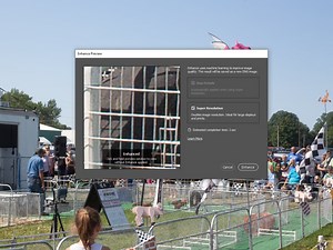 Photoshop's new Super Resolution feature makes images bigger, not blurrier