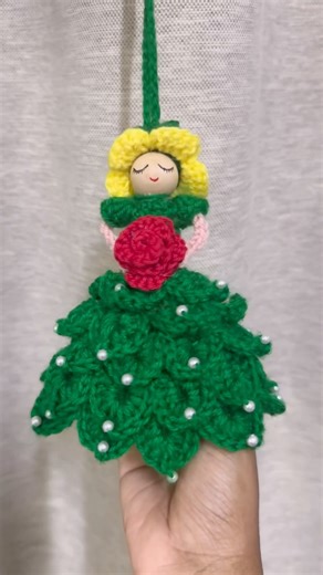 Crochet Angel Tutorial for Beginners | Easy Crochet Angel Ornament Step by Step