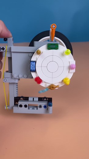 I Made a Wheel of Fortune with LEGO Bricks! #lego #legomoc #wheeloffortune #fidget #fidgettoys