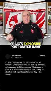 Craig's EXPLOSIVE Rant As Journalists EXPOSED