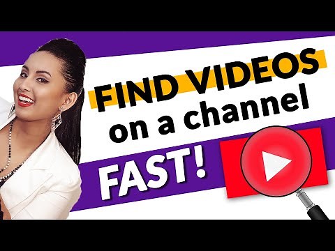 Search for Videos Within a Youtube Channel | How to Find a Specific Video