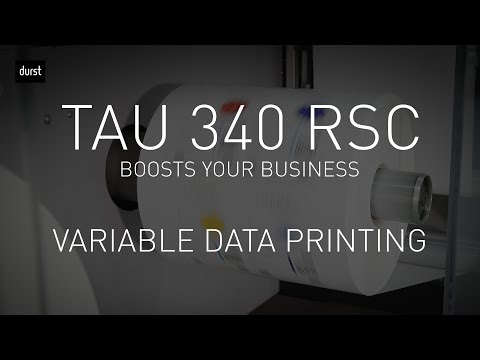 TAU 340 RSC - Variable Data Printing