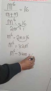 How to solve a polynomial equation question #mathstudents #polynomials #equation #freemathsclass