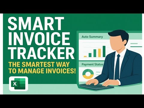 Smart Invoice Tracker in Excel | Track All Your Invoices Automatically in Excel | Invoice Tracker