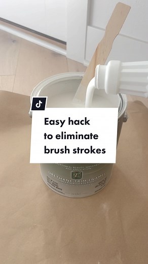 Easy Hack to Eliminate Brush Strokes and Roller Lines