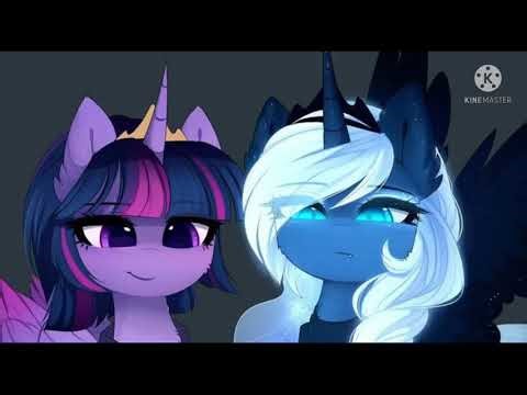 MLP FIM: (💙Twilight sparkle x Princess luna💙) Tribute