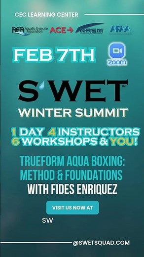 Aqua Boxing with S’WET™ MT Fides Enriquez