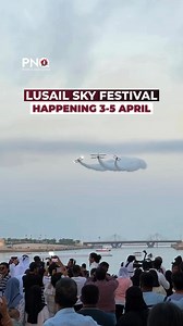 100K views · 701 reactions | Lusail Sky Festival kicked off with pure magic and it’s not over yet! Catch the next two nights of breathtaking shows at Al Saad Plaza from 4 PM to 10 PM (until April 5) Expect: * 3,000 drones dancing in the sky * Thrilling aircraft shows & fireworks * A stunning live performance by the Qatar Philharmonic Orchestra featuring Dana Al Fardan’s music Don’t miss your chance to witness #peopleandqatar #doha #qatar | peopleandqatar | Facebook