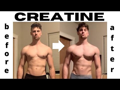 Creatine Before And After | 30 Day Creatine Transformation | Creatine Monohydrate Review
