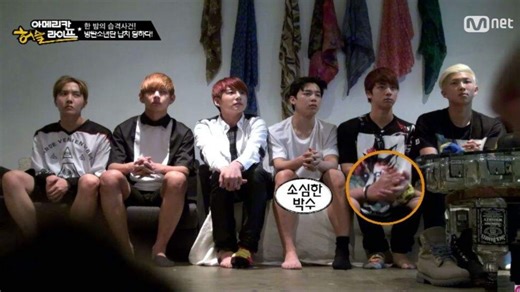 When Jungkook cried after being 'kidnapped' with BTS members on American Hustle in USA