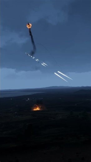 Massive Su-34 strike wave vs C-RAM air defense #milsim #arma3 #airdefense