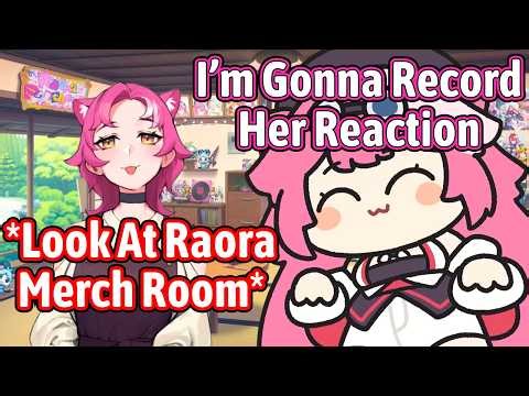 Raora can't wait to see Momthera reaction to seeing her room full of merch【Hololive EN】