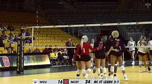3.7K views · 80 reactions | NC State Volleyball opens action at the Appalachian State Invitational with the 3-1 victory over Western Carolina! | NC State Athletics | Facebook