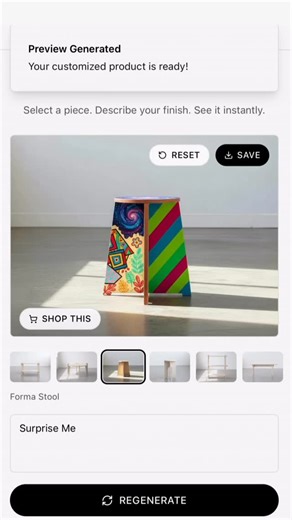 unfnshed | Starting today you can visualize what a finish might look like using our visualizer tool. Simply pick one of the pieces and type in... | Instagram