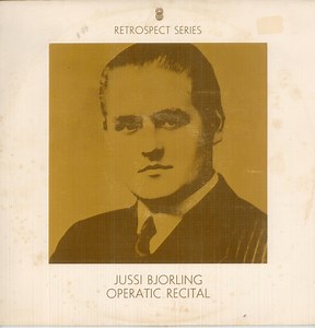 Jussi Björling - Operatic Recital