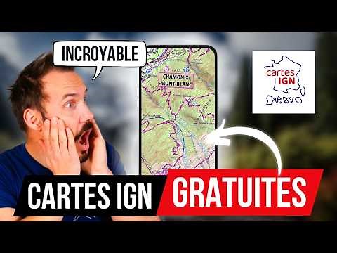 Cartes IGN : la meilleure APPLICATION GRATUITE pour la RANDONNÉE